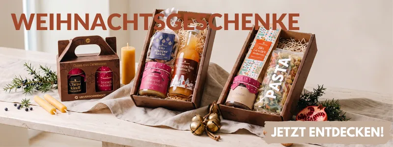 Weihnachtsgeschenke für Firmenfeiern und Teamevents.